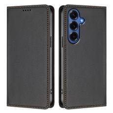 OEM - Pl&aring;nboksfodral f&ouml;r Samsung Galaxy S26 Plus Konstl&auml;der RFID - Svart