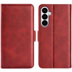 OEM - Pl&aring;nboksfodral f&ouml;r Samsung Galaxy S26 Plus Konstl&auml;der - R&ouml;d