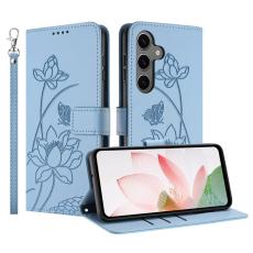 OEM - Pl&aring;nboksfodral f&ouml;r Samsung Galaxy S26 Plus Konstl&auml;der St&auml;ll - Bl&aring;