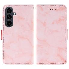 OEM - Pl&aring;nboksfodral f&ouml;r Samsung Galaxy S26 Plus Konstl&auml;der Stativ - Rosa