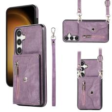 OEM - Mobilfodral f&ouml;r Samsung Galaxy S26 Plus Konstl&auml;der RFID - Lila