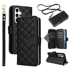 OEM - Pl&aring;nboksfodral f&ouml;r Samsung Galaxy S26 Plus Konstl&auml;der - Svart