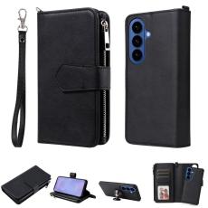 OEM - Pl&aring;nboksfodral f&ouml;r Samsung Galaxy S26 Plus Magnetiskt &Auml;kta l&auml;der - Svart