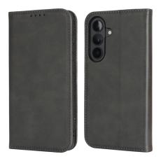 OEM - Mobilfodral f&ouml;r Samsung Galaxy S26 Plus Magnetiskt Konstl&auml;der - Svart