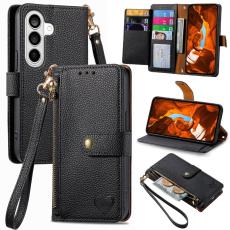 OEM - Pl&aring;nboksfodral f&ouml;r Samsung Galaxy S26 Plus RFID Blocking - Svart