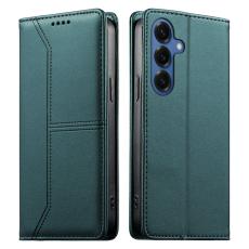 OEM - Pl&aring;nboksfodral f&ouml;r Samsung Galaxy S26 St&auml;llfunktion Konstl&auml;der - Gr&ouml;n