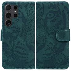 OEM - Pl&aring;nboksfodral f&ouml;r Samsung Galaxy S26 Ultra Konstl&auml;der - Gr&ouml;n