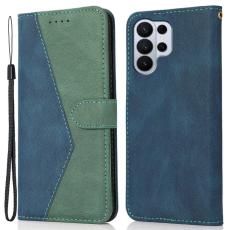 OEM - Pl&aring;nboksfodral f&ouml;r Samsung Galaxy S26 Ultra Konstl&auml;der St&auml;ll - Bl&aring;