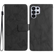 OEM - Pl&aring;nboksfodral f&ouml;r Samsung Galaxy S26 Ultra Konstl&auml;der Stativ - Svart