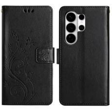 OEM - Pl&aring;nboksfodral f&ouml;r Samsung Galaxy S26 Ultra Konstl&auml;der - Svart