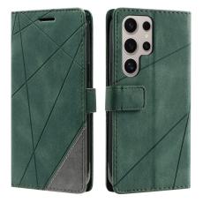 OEM - Pl&aring;nboksfodral f&ouml;r Samsung Galaxy S26 Ultra Konstl&auml;der - Gr&ouml;n