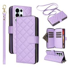 OEM - Pl&aring;nboksfodral f&ouml;r Samsung Galaxy S26 Ultra Konstl&auml;der - Lila