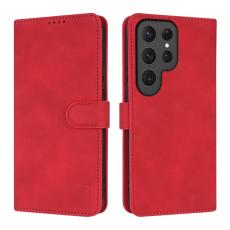 AZNS - AZNS Pl&aring;nboksfodral f&ouml;r Samsung Galaxy S26 Ultra Konstl&auml;der - R&ouml;d