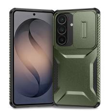 OEM - Mobilskal f&ouml;r Samsung Galaxy S26 Camshield TPU + PC - Gr&ouml;n