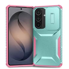 OEM - Mobilskal f&ouml;r Samsung Galaxy S26 Camshield TPU + PC - Gr&ouml;n