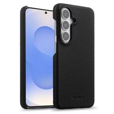 Melkco - MELKCO Mobilskal f&ouml;r Samsung Galaxy S26 Magnetiskt &Auml;kta l&auml;der - Svart