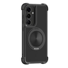 OEM - Mobilskal f&ouml;r Samsung Galaxy S26 Magnetiskt Kickstand TPU + PC - Svart