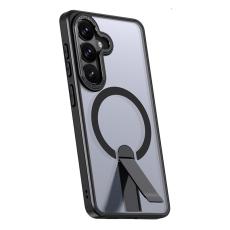 OEM - Mobilskal f&ouml;r Samsung Galaxy S26 Magnetiskt Kickstand TPU - Svart