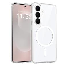 OEM - Mobilskal f&ouml;r Samsung Galaxy S26 Magnetiskt TPU + PC - Vit