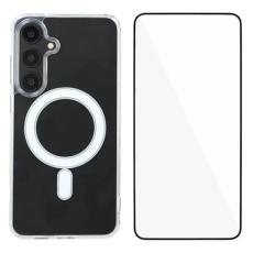 WANLONFENG - WANLONFENG Mobilskal f&ouml;r Samsung Galaxy S26 Magnetiskt TPU + PET Film