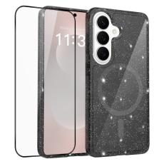 OEM - Mobilskal f&ouml;r Samsung Galaxy S26 Magnetiskt TPU - Transparent Svart