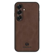 ANNYOJO - Annyojo Mobilskal f&ouml;r Samsung Galaxy S26 Plus Konstl&auml;der + PC + TPU - Kaffe