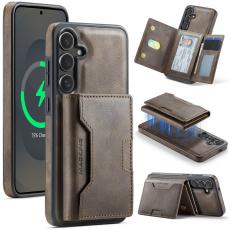 MAGKING - MAGKING Mobilskal f&ouml;r Samsung Galaxy S26 Plus Magnetiskt PU + TPU - Kaffe