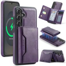 MAGKING - MAGKING Mobilskal f&ouml;r Samsung Galaxy S26 Plus Magnetiskt PU + TPU - Lila