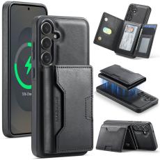 MAGKING - MAGKING Mobilskal f&ouml;r Samsung Galaxy S26 Plus Magnetiskt PU + TPU - Svart