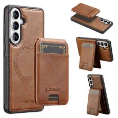 LC.imeeke - LC.IMEEKE Mobilskal f&ouml;r Samsung Galaxy S26 Plus Magnetiskt TPU - Brun