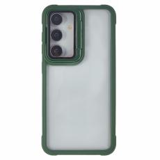 OEM - Mobilskal f&ouml;r Samsung Galaxy S26 Plus PC + TPU Kickstand - Gr&ouml;n