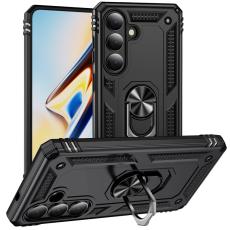 OEM - Mobilskal f&ouml;r Samsung Galaxy S26 Plus PC + TPU med Kickstand - Svart