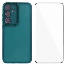 WANLONFENG - WANLONFENG Mobilskal f&ouml;r Samsung Galaxy S26 Plus TPU - Armgr&ouml;n