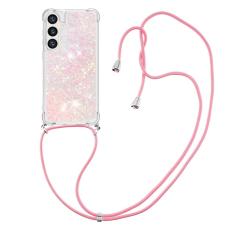 OEM - Mobilskal f&ouml;r Samsung Galaxy S26 Plus TPU med snodd - Rosa