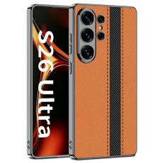 GKK - GKK Mobilskal f&ouml;r Samsung Galaxy S26 Ultra Konstl&auml;der - Orange