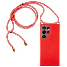 OEM - Mobilskal f&ouml;r Samsung Galaxy S26 Ultra Biologiskt nedbrytbar TPU - R&ouml;d