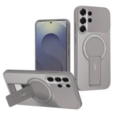 OEM - Mobilskal f&ouml;r Samsung Galaxy S26 Ultra Kickstand PC + TPU - Gr&aring;