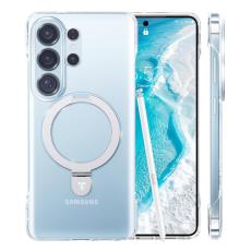 Torras - Torras Mobilskal f&ouml;r Samsung Galaxy S26 Ultra Kickstand PC + TPU - Svart