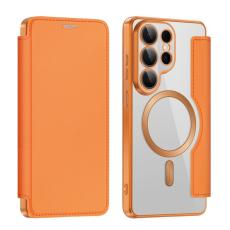 OEM - Mobilskal f&ouml;r Samsung Galaxy S26 Ultra Magnetiskt Konstl&auml;der - Orange