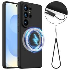 OEM - Mobilskal f&ouml;r Samsung Galaxy S26 Ultra Magnetiskt Anti-Drop - Svart