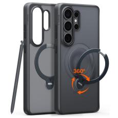 Torras - Torras Mobilskal f&ouml;r Samsung Galaxy S26 Ultra Magnetiskt Kickstand - Svart