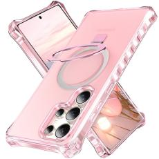 OEM - Mobilskal f&ouml;r Samsung Galaxy S26 Ultra Magnetiskt Kickstand - Rosa