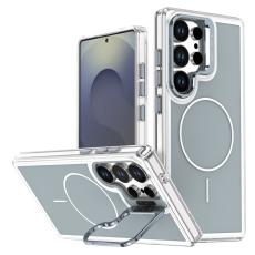 OEM - Mobilskal f&ouml;r Samsung Galaxy S26 Ultra Magnetiskt Kickstand TPU - Gr&aring;