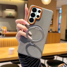 OEM - Mobilskal f&ouml;r Samsung Galaxy S26 Ultra Magnetiskt Kickstand TPU - Gr&aring;