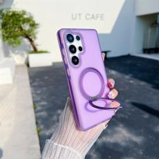 OEM - Mobilskal f&ouml;r Samsung Galaxy S26 Ultra Magnetiskt Kickstand TPU - Lila