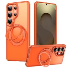 OEM - Mobilskal f&ouml;r Samsung Galaxy S26 Ultra Magnetiskt Kickstand TPU - Orange