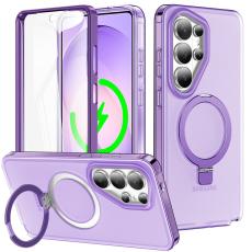 OEM - Mobilskal f&ouml;r Samsung Galaxy S26 Ultra Magnetiskt Kickstand TPU + PC - Lila