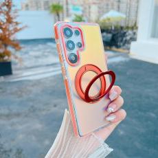 OEM - Mobilskal f&ouml;r Samsung Galaxy S26 Ultra Magnetiskt Kickstand TPU PC - Orange