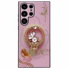 OEM - Mobilskal f&ouml;r Samsung Galaxy S26 Ultra Magnetiskt Kickstand TPU + PC - Rosa