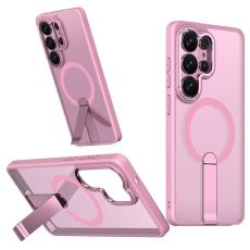 OEM - Mobilskal f&ouml;r Samsung Galaxy S26 Ultra Magnetiskt Kickstand TPU - Rosa